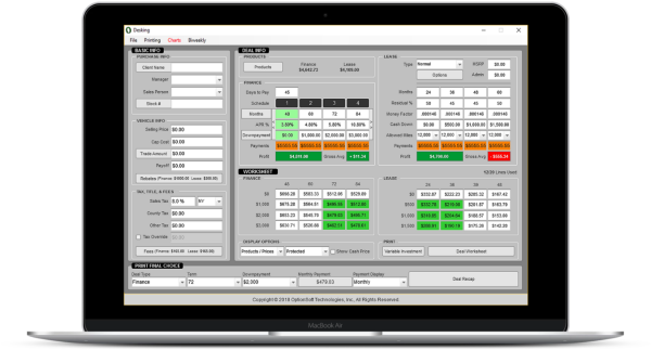 Dealer Management Sales Desking