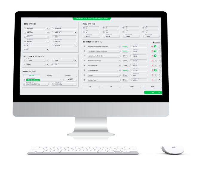 Omnimenu Mobile device